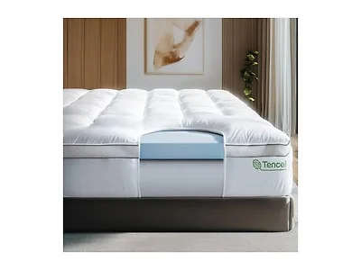 ViscoSoft 4 Inch Pillow Top Memory Foam