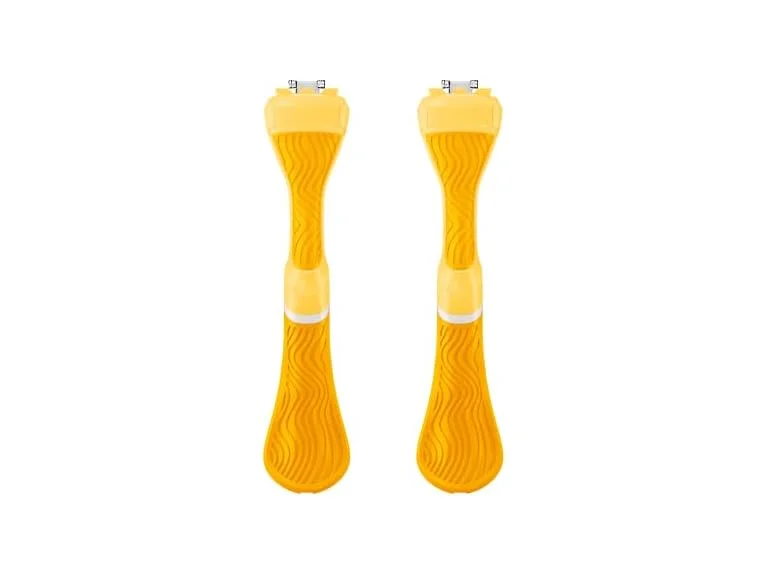 Dollar Shave Club Razor Handles Yellow 2 Pack