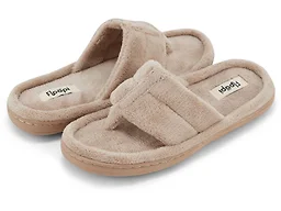 Floopi FLOOPI-402-TAUP-S S Womens French Terry Thong Sl