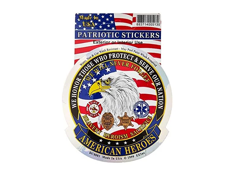EagleEmblems DC0001 DC0001 Sticker-American