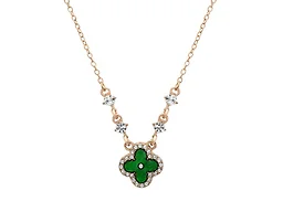 Saffron LGR-27-018N-4 Clover Pendant with CZ Ascendi
