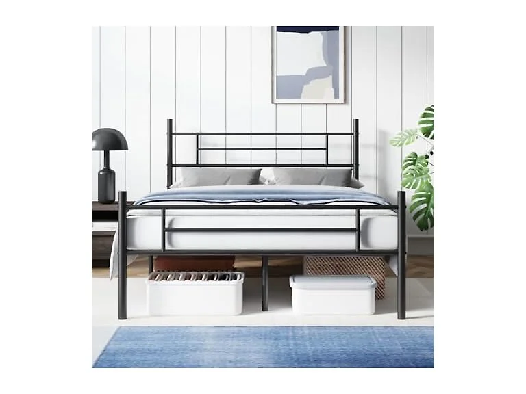 Avenco Metal Platform Bed Frame Full Size