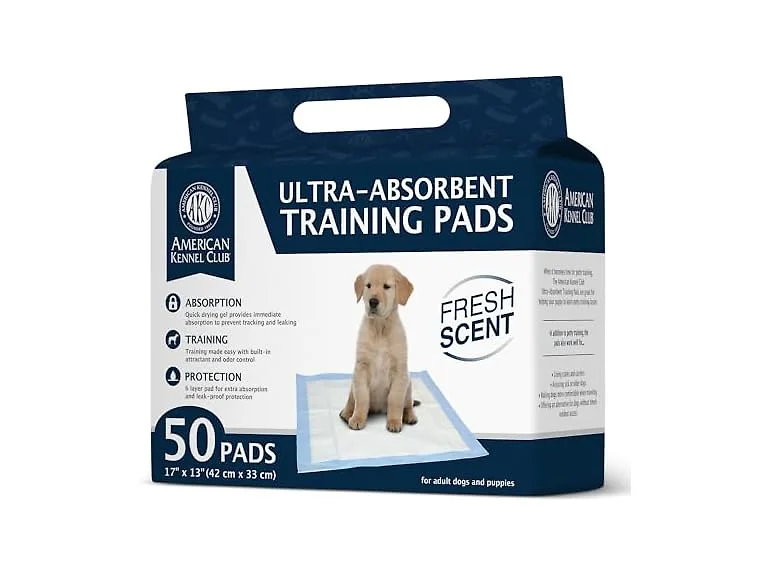 AKC Scented Puppy Training Pads Ultra Absorbent