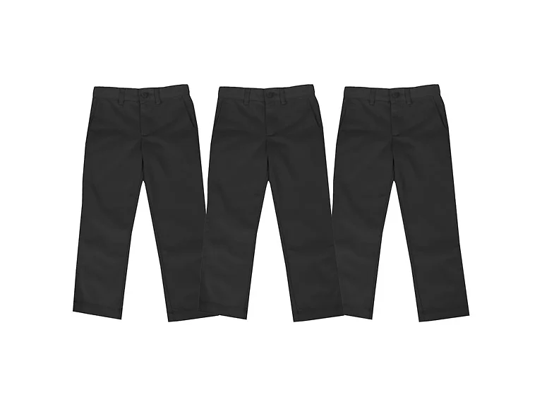 3PK Children & Boys Classic Chino Pants