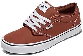 Vans Men's Atwood Low-Top Shoe, Canvas Tortoise Shell, 8.5