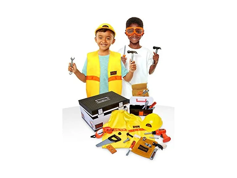 Construction Dress Up Trunk for Kids