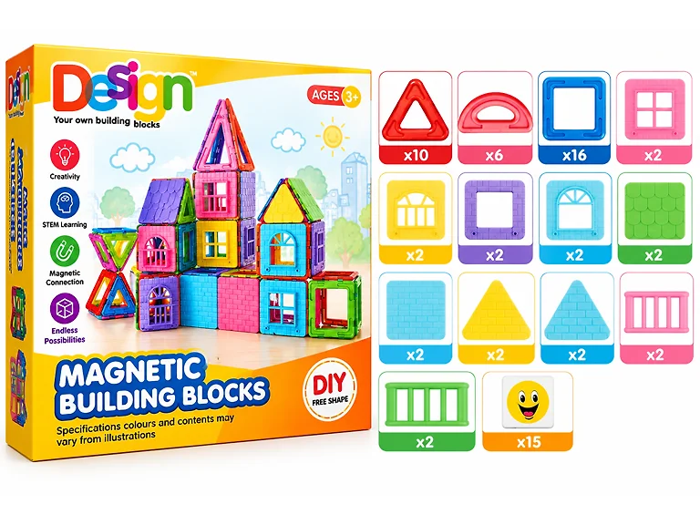 Tiles Magnetic Master Building Block