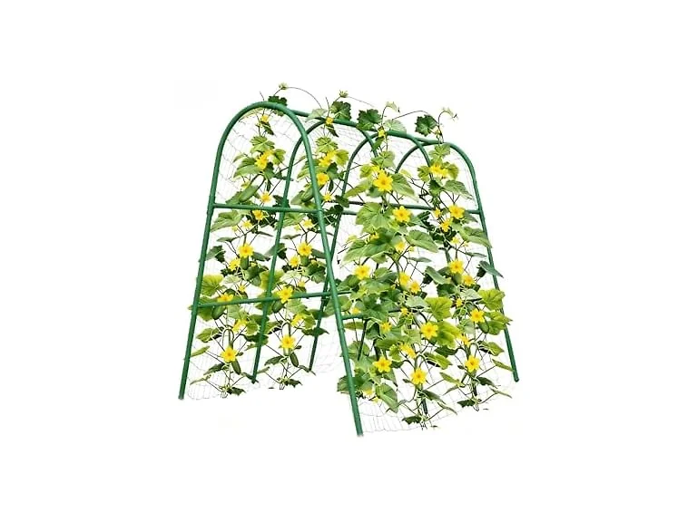 MilleLoom GAR-65 MilleLoom Garden Arch Trellis 4x5.3ft