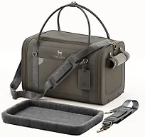 NOAH & PAW TSA-CN-GRY M Noah & Paw Cat Carrier Soft 