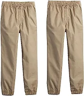 2PK Toddler's Classic Twill Joggers