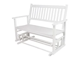 Shine Company 4215WT Torrey Outdoor Loveseat White