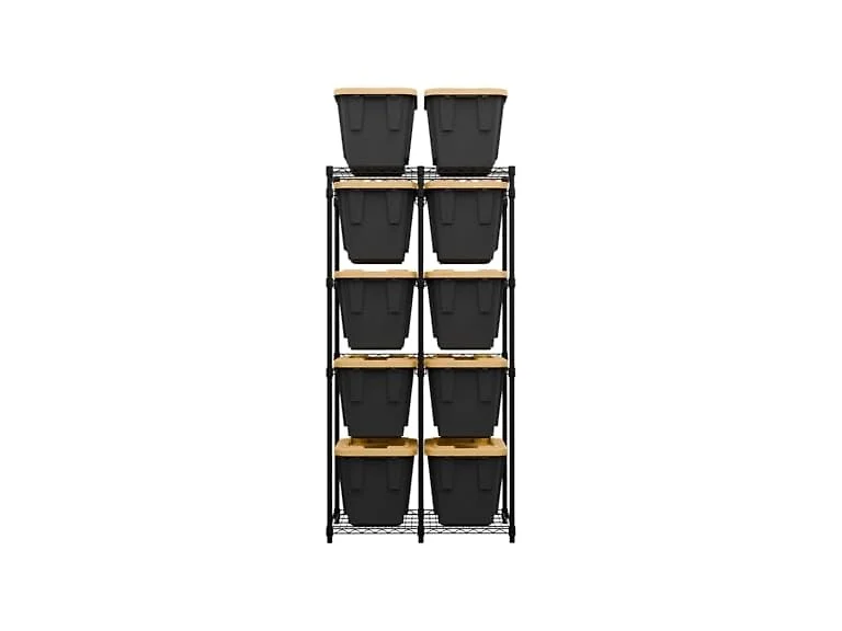 SafeRacks NSF Bin Storage Rack for 12 Gallon Storage Totes