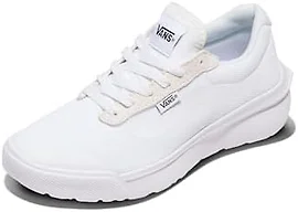 Vans Women's Range BRZ Shoe, Mesh White/White, 9.5