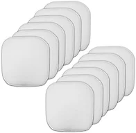 Sweet Home Collection SHC-CPMF-12PK-WHT 12-Pack Hone