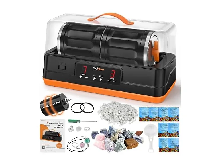 C1 Pro Ultra Brushless Rock Tumbler Kit
