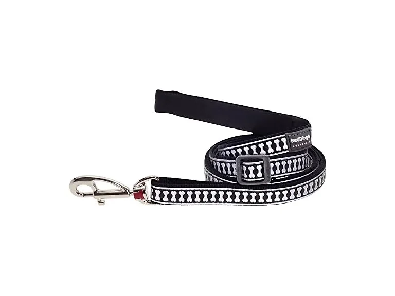 Red Dingo Reflective Bones Lead Medium 6', B