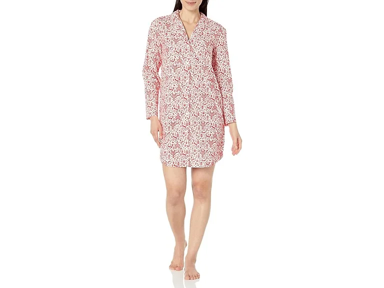 Amazon Essentials Women's Notch Collar Nightgown