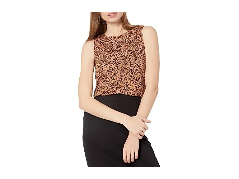 Amazon Essentials Women (XXL) Tank Camel Leopard