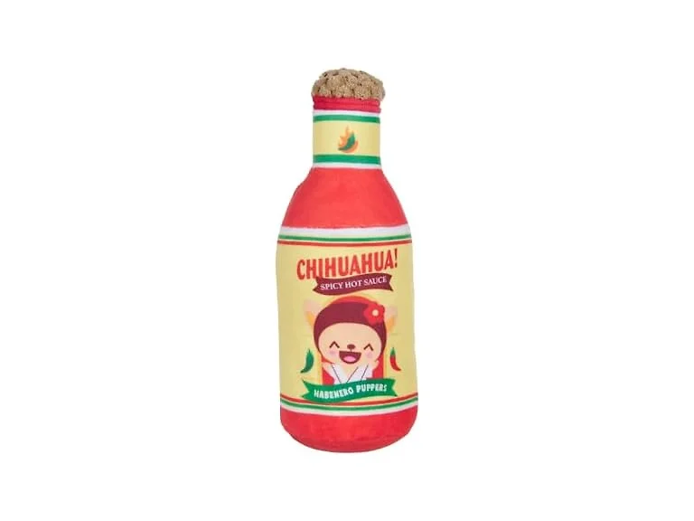 Barkbox Habanero Pupper Sauce Dog Toy | Plush