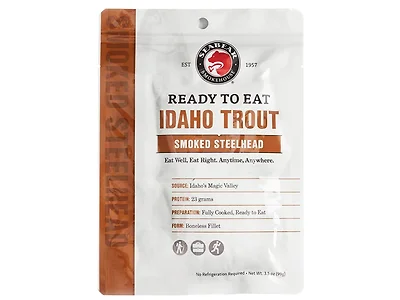 (4 pack) Ready-to-Eat Smoked Idaho Trout, 3.5 oz