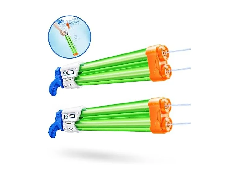 X-Shot Large Dual Stream Water Blaster 2 Pack