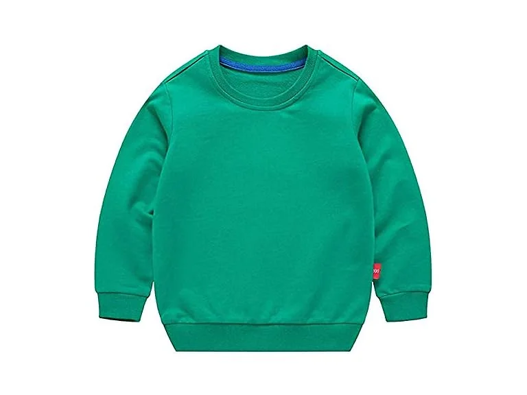 Haxico Unisex (5T) Kids Solid Cotton Thin Tops