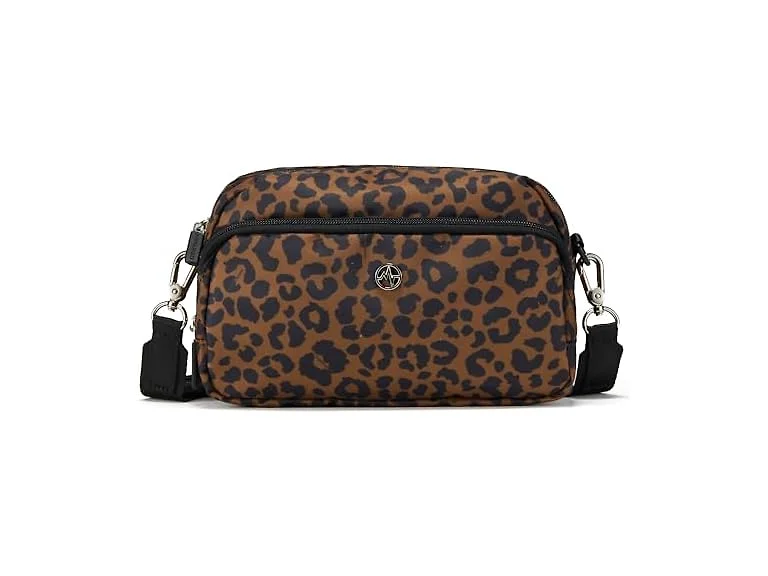 Pander Midnight Leopard Crossbody Sling Bag
