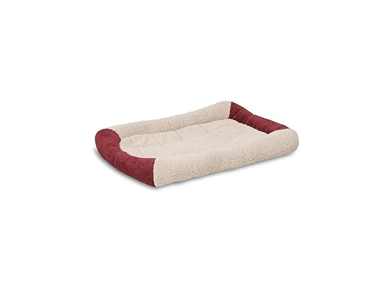 Aspen Pet Self Warming Kennel Mat, Cream & Red