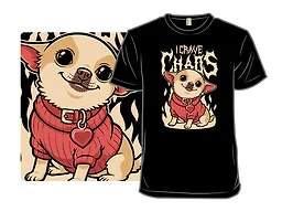 Chaos Cute Dog Fire