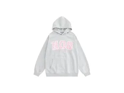 Aelfric Eden Womens Oversized Graphic Hoodies Y2k Flower Embroidery Number Print Pullover Hooded Sweatshirt Unisex Dark Grey X-Small
