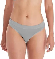 ExOfficio Women's Everyday Thong – Breathable, Lightweight Travel Underwear, Grey Heather, Medium