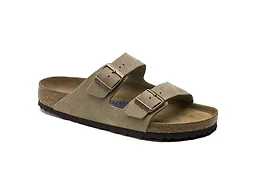 Birkenstock 951301 EU 42 Birkenstock Unisex Arizona SFB Suede Taupe Taupe