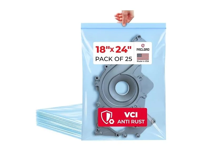 VCI Reclosable Poly Bags 18" x 24", Pack of 25
