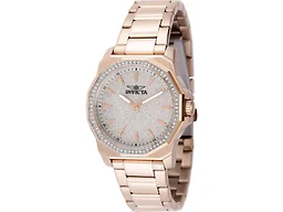 Invicta ZWI-49131 34mm Womens Speedway 3 Hand Watch Rose Gol