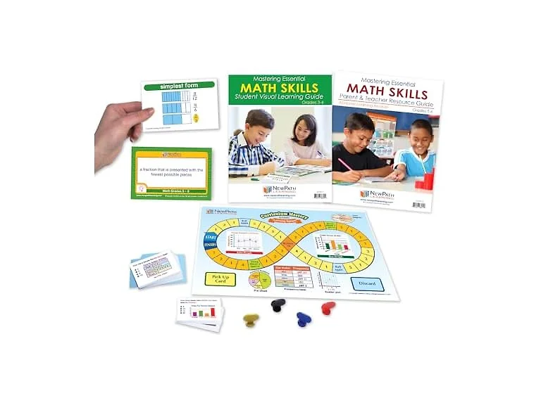 NewPath Mastering Essential Math Skills Kit - Grade 5-6