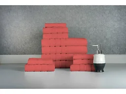 Bibb 12 Piece Egyptian Cotton Towel Set