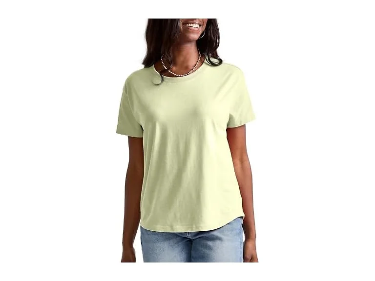 Hanes Women (XS) Originals T-shirt Solar Ice