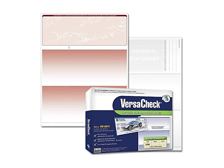 VersaCheck VersaCheck Secure Checks - 1000 Blank