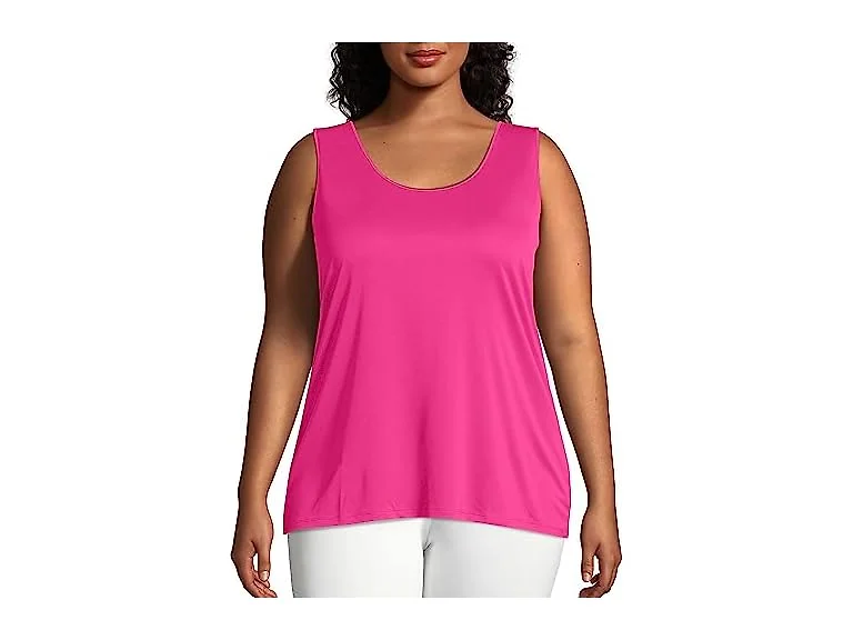 Just MY Size Women (24 Plus) Cooldri Scoopneck Top