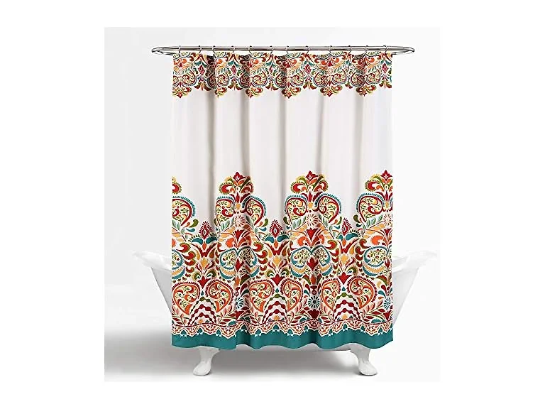 Lush Decor Clara Shower Curtain Single 72" W x 72" L