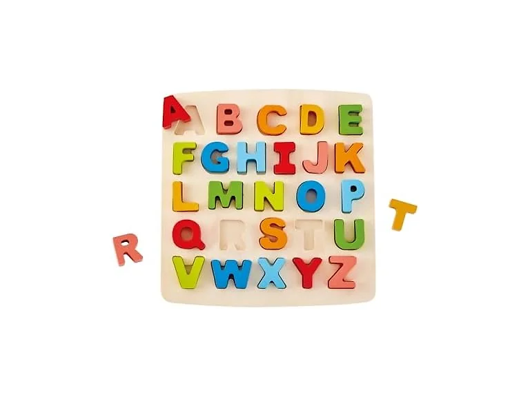 Hape Alphabet Blocks Wooden Learning Puzzle