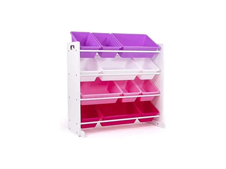 Humble Crew 4-Tier Toy Organizer 12 Bins