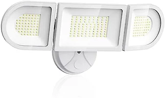 Olafus 130W Flood Lights Outdoor, 13000LM Super Bright LED Flood Light, IP65 Waterproof Outdoor Flood Light Fixture, 3 Adjustable Heads, 6500K Exterior Security Lights for Yard, Garage