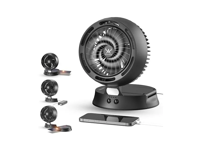 Solar Powered Outdoor Fan
