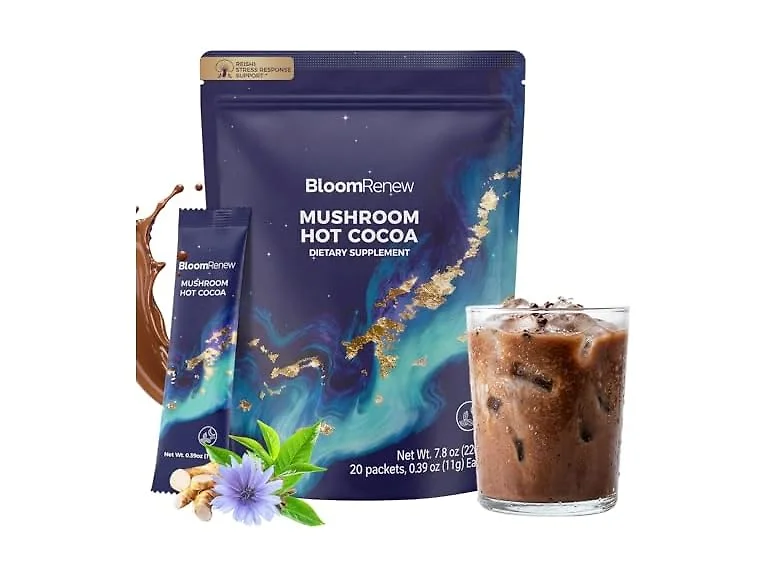 BloomRenew Mushroom Hot Cocoa