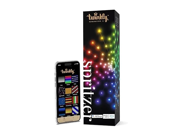 Twinkly Spritzer App-Controlled LED Lights