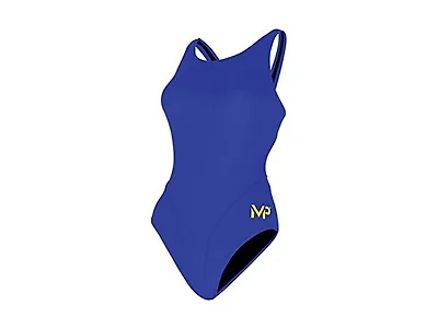 Michael Phelps Solid Comp Back Swimsuit