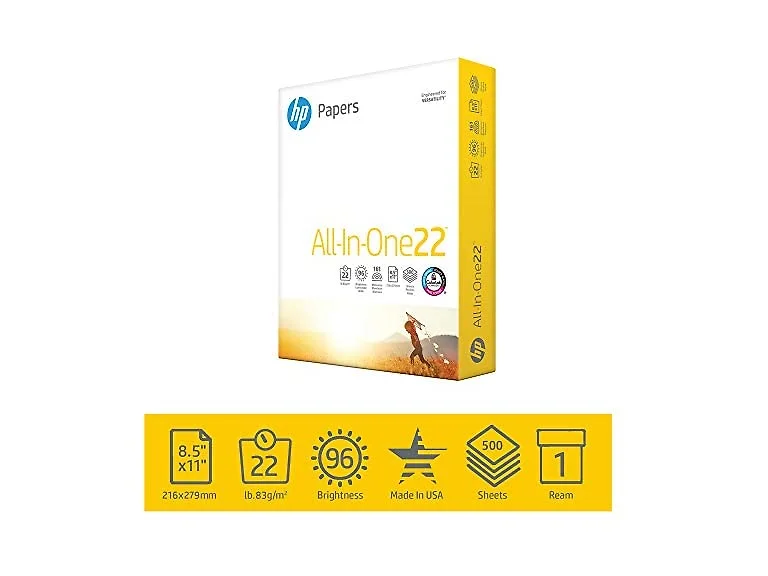 HP Printer Paper 8.5 x 11 inch, Letter