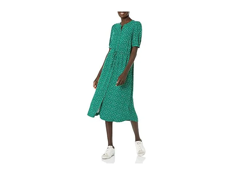 Amazon Essentials Women (M) Mid Waist Scoop Dress