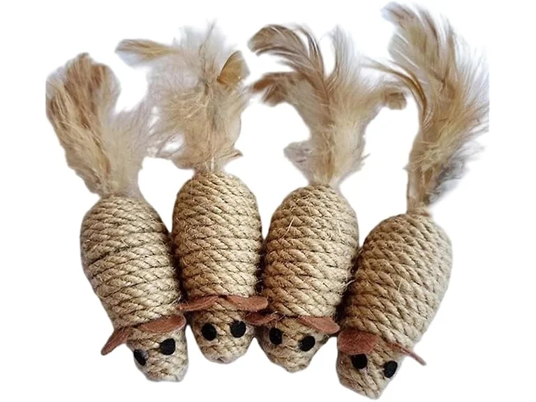 Wetandspicy 4-Pack pet cat Toys